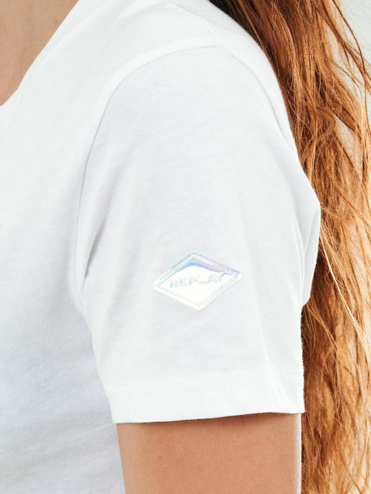 Damen T-Shirt Weiß