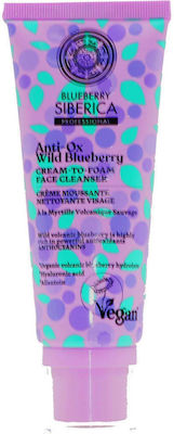 Natura Siberica Spumă Curățare Anti Ox Wild Blueberry 100ml