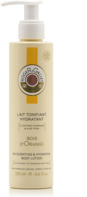 Roger & Gallet Bois d'Orange Feuchtigkeitsspendende Lotion Körper mit Aloe Vera für trockene Haut 200ml