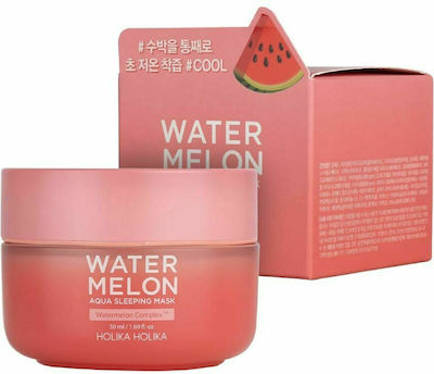 Holika Holika Watermelon Mască de Față pentru Revitalizare de Noapte 50ml