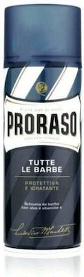 Proraso Blue Shaving Foam with Aloe Vera 300ml