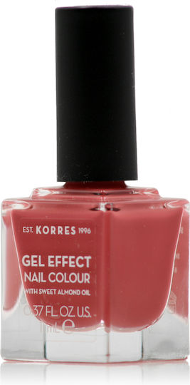 Korres Gel Effect Luciu Lustruirea De Lungă Durată Oja 49 Moonstone Rose 11ml