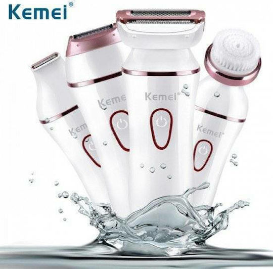 Kemei Αποτριχωτική Μηχανή Epilator για Πρόσωπο, Σώμα & Μπικίνι KM-7202