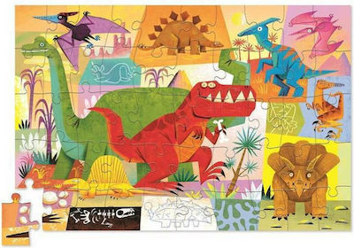 Kids Puzzle Δεινόσαυροι for 4++ Years 50pcs Crocodile Creek