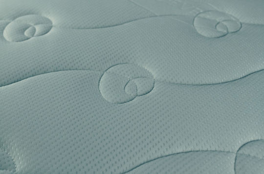 Achaia Strom Mattress Topper Top Ergo Platinum Semi-Double Polyester Infused with Aloe 120x200x6cm