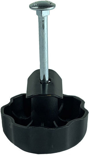 Auto Gs Autodachträgeradapter SB-17 Ersatzgelenkschraube mit Kunststoffadapter für BC1 Fahrradstange