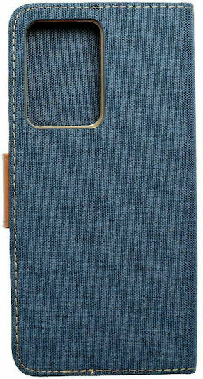 Canvas Book Υφασμάτινο Navy Μπλε (Galaxy S20)