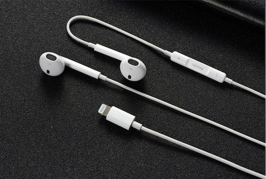 Yesido YH-28 În ureche Handsfree cu două căști cu mufă Lightning White