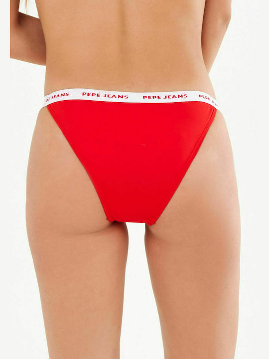 Pepe Jeans Bikini Alunecare Roșu