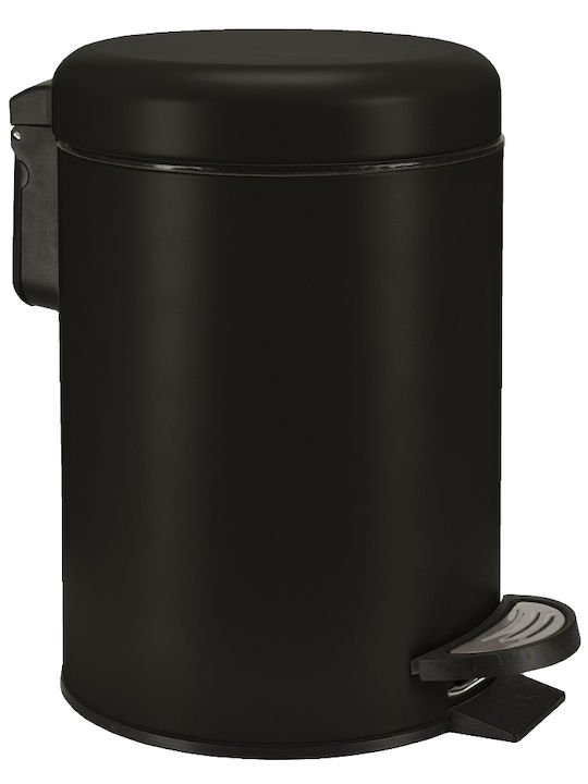 Kleine Wolke One Metallic Toilet Bin 3lt Black