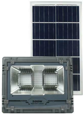 Factory MJ-AW500C Στεγανός Ηλιακός Προβολέας LED 500W Ψυχρό Λευκό 7500K IP67