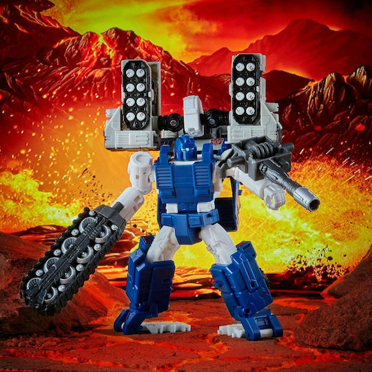 Action Figure enerations War for Cybertron: Kingdom Deluxe WFC-K32 Autobot Pipes Transformers for 8+ Years