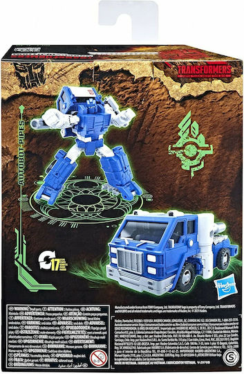 Action Figure enerations War for Cybertron: Kingdom Deluxe WFC-K32 Autobot Pipes Transformers for 8+ Years
