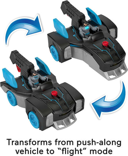 Φιγούρα Δράσης Batmobile Batman με Φως για 3+ Ετών