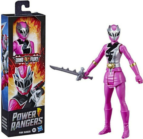 Φιγούρα Δράσης Dino Fury Pink Ranger Power Rangers για 4+ Ετών