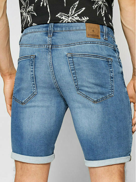 Only & Sons Herrenshorts Jeans Blau