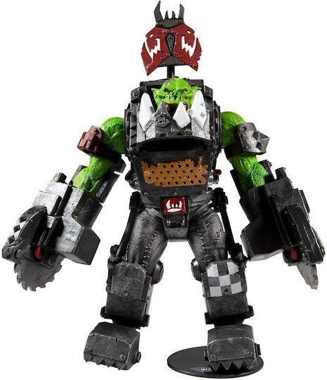Action Figure Warhammer 40000 Ork Meganob with Buzzsaw for 12+ years old Years 30cm.