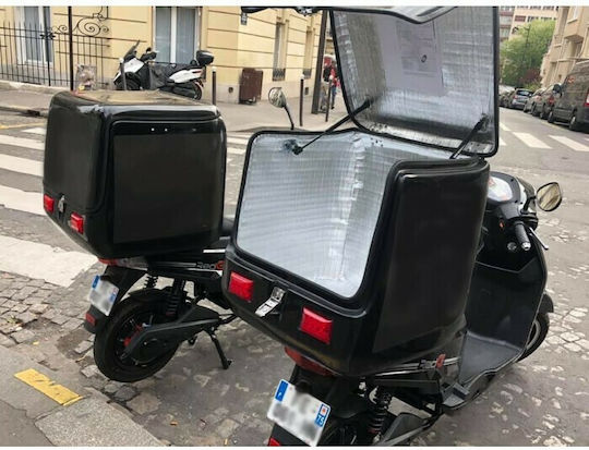 WheelnWater Delivery PRO50 Ηλεκτρικό Μηχανάκι Μαύρο