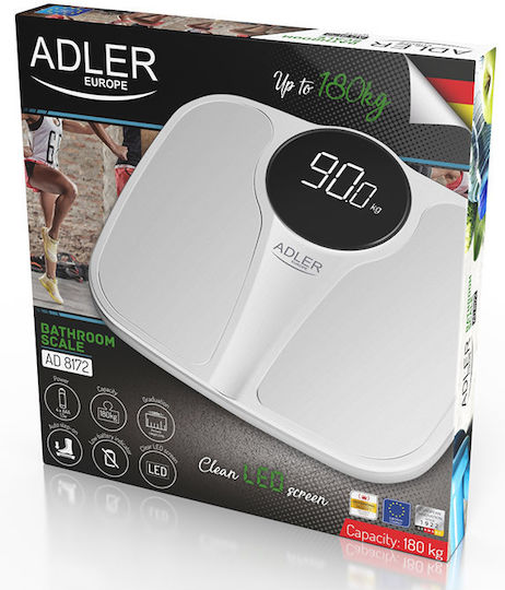 Adler Digital Cantar in culoare Alb AD 8172W