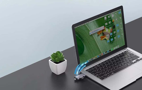 Ugreen CM304 Card Reader USB 2.0 Type-C για SD/microSD