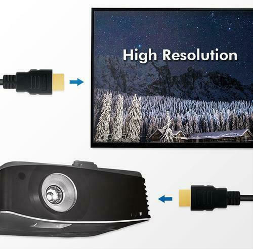 LogiLink HDMI 2.1 Ultra High Speed 48Gbps 4K 120Hz HDR VRR Cable HDMI Male - HDMI Male 5m Black