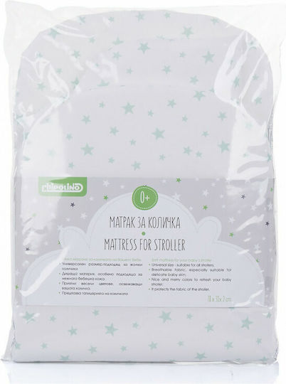 Chipolino Stroller Mattress 31x78x2cm Grey