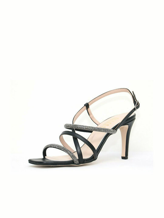 Ellen Damen Sandalen in Schwarz Farbe