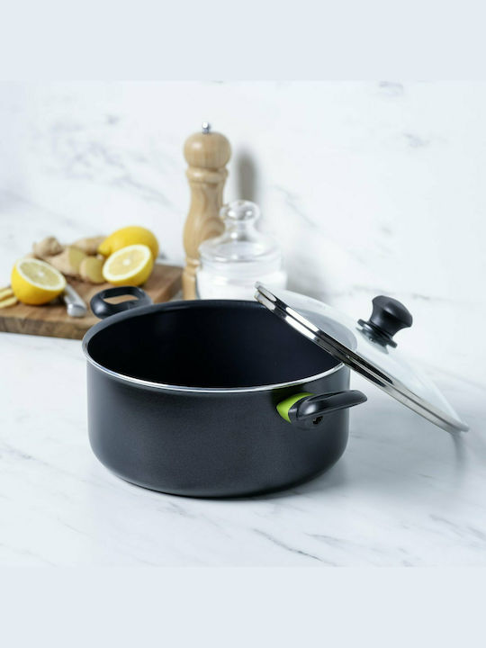 Green Pan Deep Pot made of Aluminum 4.91lt / 40cm