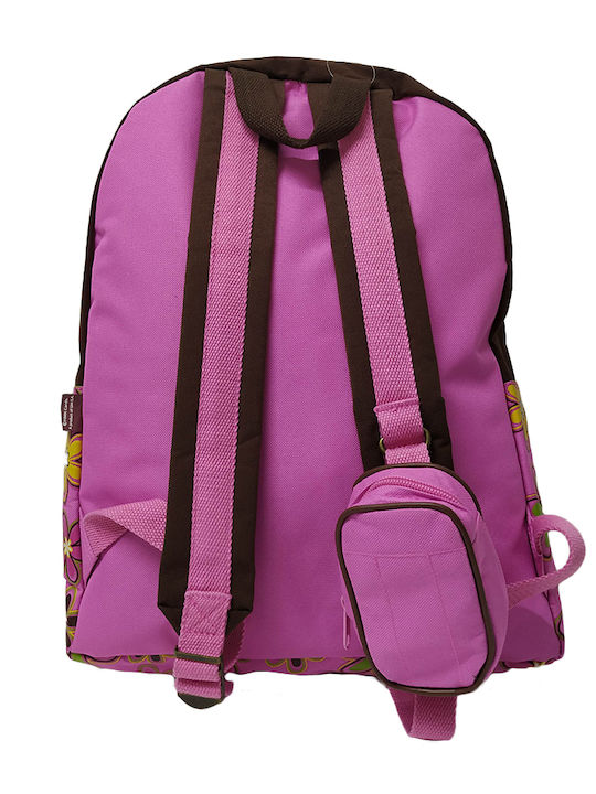 Gim For Ever Friends School Bag Backpack Elementary, Elementary in Pink color