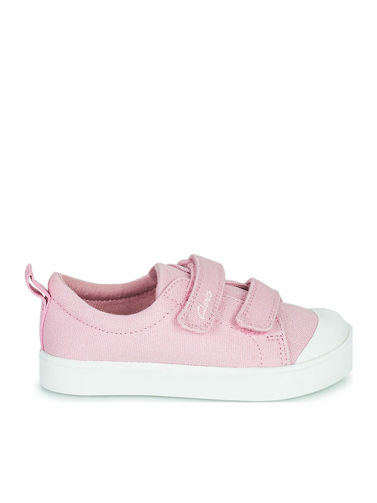 City Bright T Kinder Sneakers Anatomisch mit Klettverschluss Rosa
