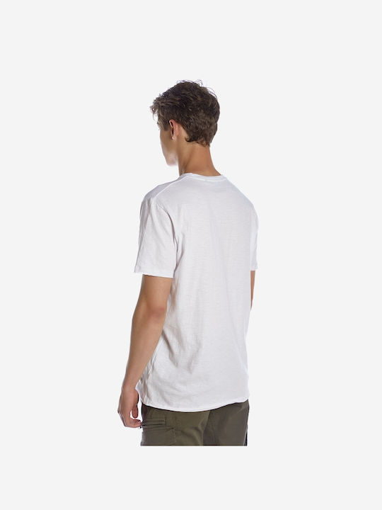 Camaro Herren T-Shirt Kurzarm Weiß