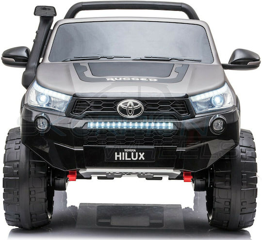 Toyota Hilux Две Места с Дистанционно Управление Лицензиран 12 Волта Сив за 1+ Години