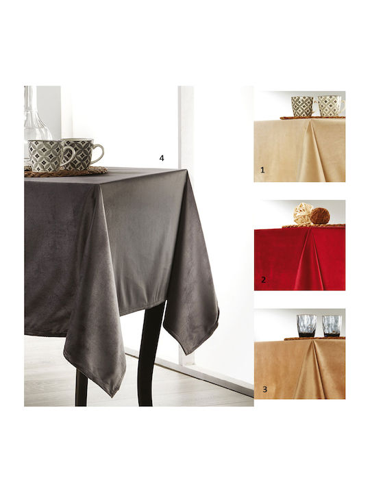 Whitegg Ζ022 Polyester Tablecloth 03 Beige 140x180cm