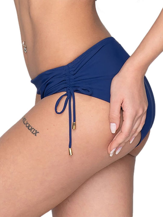 Bikini Slip High Waist Navy Blue