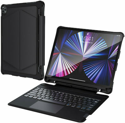 Choetech Flip Flip Cover Synthetic Leather / Plastic with Keyboard English US Black 2020 / 2021 BH-015