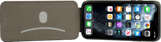 Vennus Flexi Elegance Vertical Flip Synthetic Leather Black (Galaxy S22 Ultra)