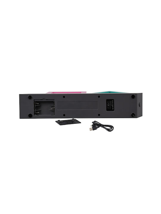 GloboStar Led Kids Decorative Lamp Playstation Multicolour 30.5x6x29.5εκ.