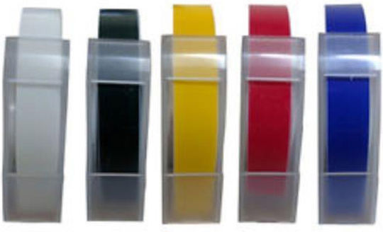 Motex Mini Ταινία Ετικετογράφου 3m x 9mm σε Κίτρινο Χρώμα