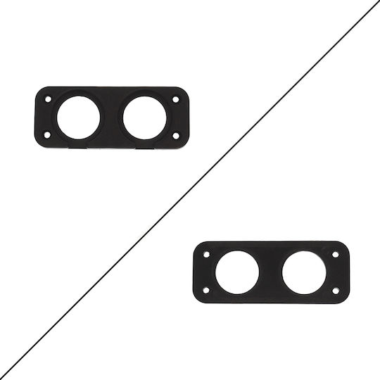 Carsun Σετ Βολτόμετρο και Διπλό USB Αυτοκινήτου με πάνελ