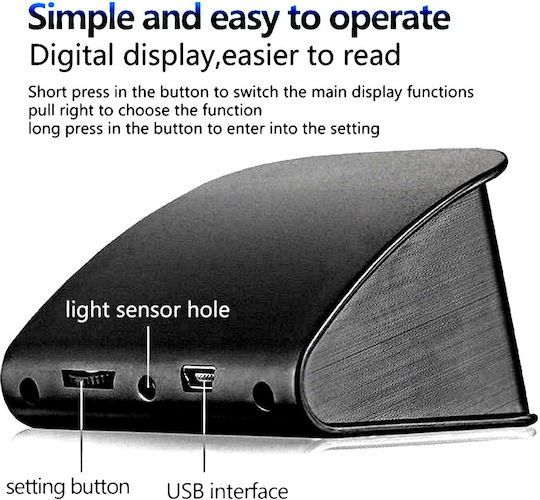 OBD P10 Car Head Up Display and OBD2 Digital Instrument