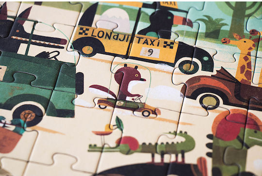 Παιδικό Puzzle Βρούμ Βρούμ για 4+ Ετών 50pcs Londji