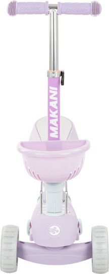 Kikka Boo Kikka Boo Kids Scooter 4 in 1 BonBon Candy 3-Wheel with Seat for 3+ Years Lilac
