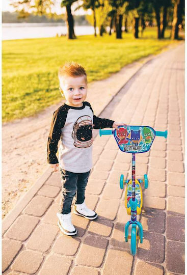 AS Kids Scooter Foldable PJ Masks 3-Wheel for 2-5 Years Turquoise