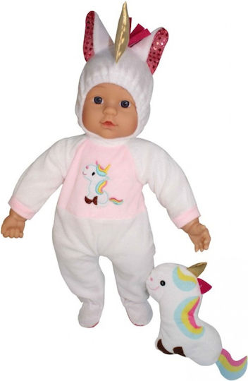 Just Toys Bambolina Baby Doll Set for 2+ Years 41 cm