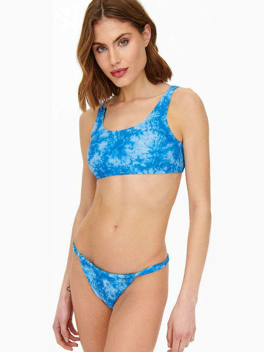 Amanda Bikini Brasilien mit Schnürchen Türkis