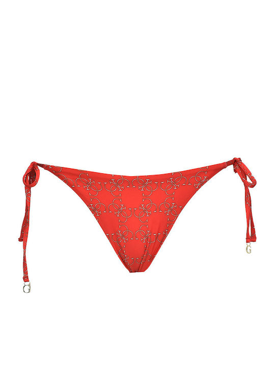 Bikinihosen Slip mit Schnürung Rote