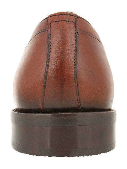 Δερμάτινα Ανδρικά Σκαρπίνια Cognac