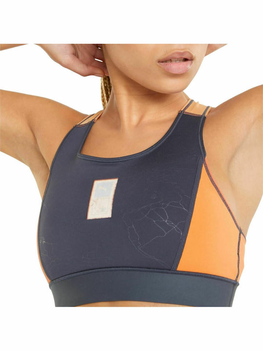 Run First Mile Women's Sports Bra without Padding Indigo