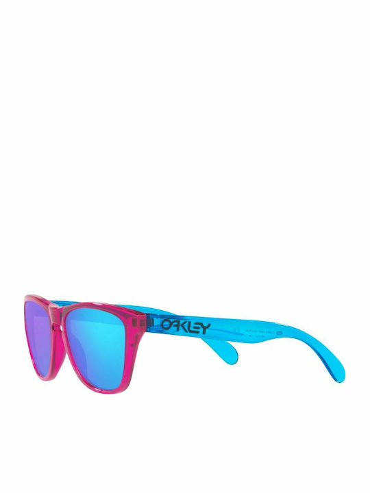 Oakley Frogskins Schmetterling Kinder-Sonnenbrillen mit Polarisiertem Spiegelglas Rosa