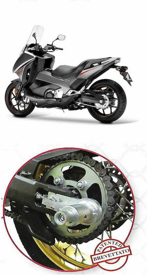 Push & Block Motorrad-Ritzelschloss